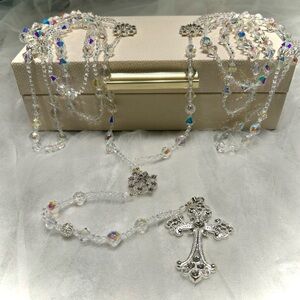 Crystal & Silver Wedding Lazo / Unity Rope